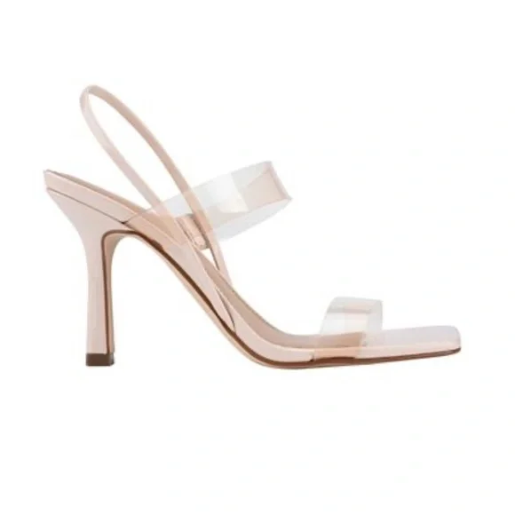 Marc Fisher Women’s Blush "Dekle" Strappy Heeled Sandals: Size 10M - Picture 3 of 10